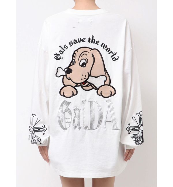 GYDA「GYDA&times;GALFY original cross long Tシャツ」|Tシャツ・カットソー|