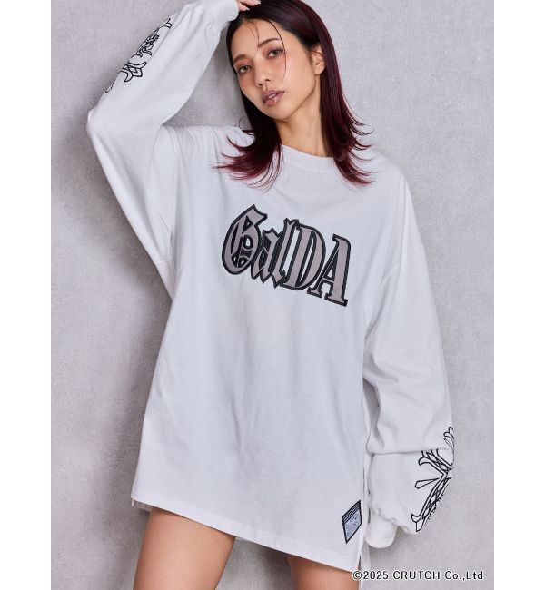 GYDA「GYDA&times;GALFY original cross long Tシャツ」|Tシャツ・カットソー|