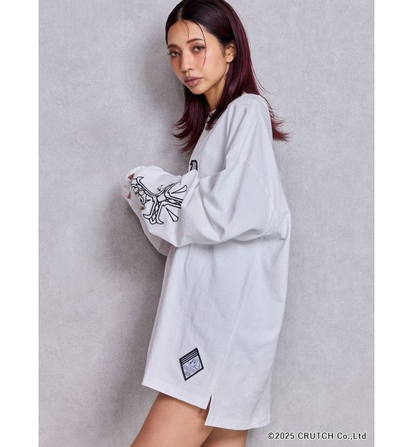 GYDA「GYDA&times;GALFY original cross long Tシャツ」|Tシャツ・カットソー|