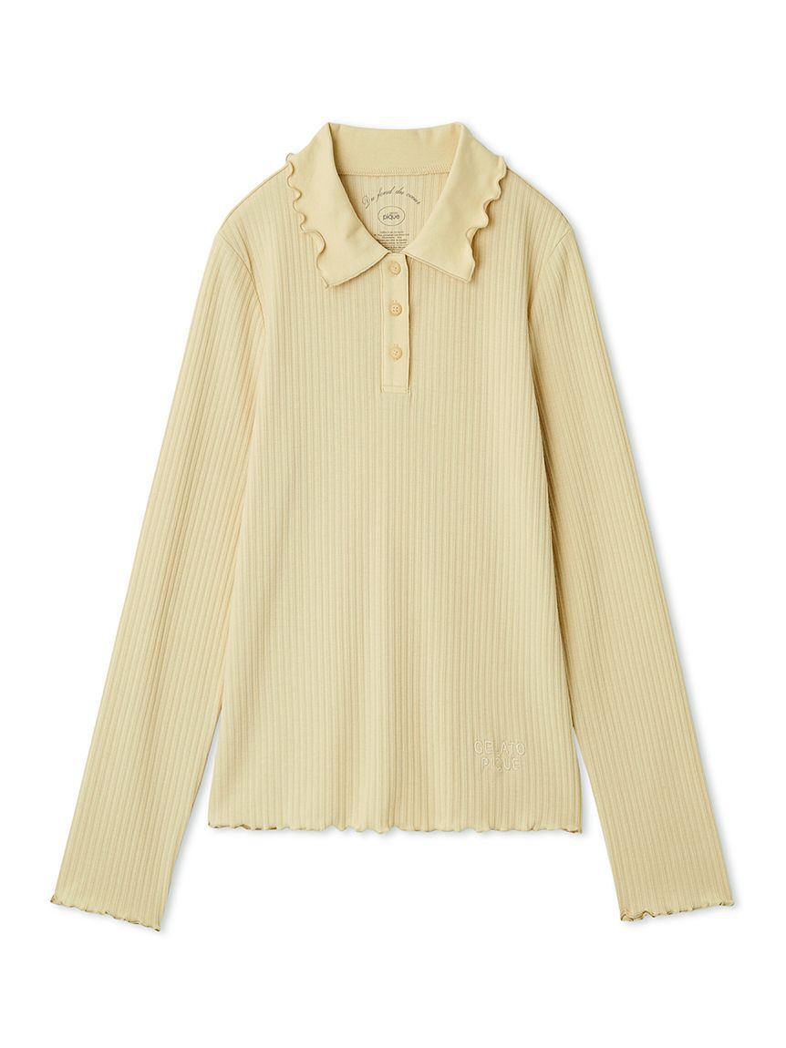 gelato pique「リブプルオーバー」|ルームウェア|