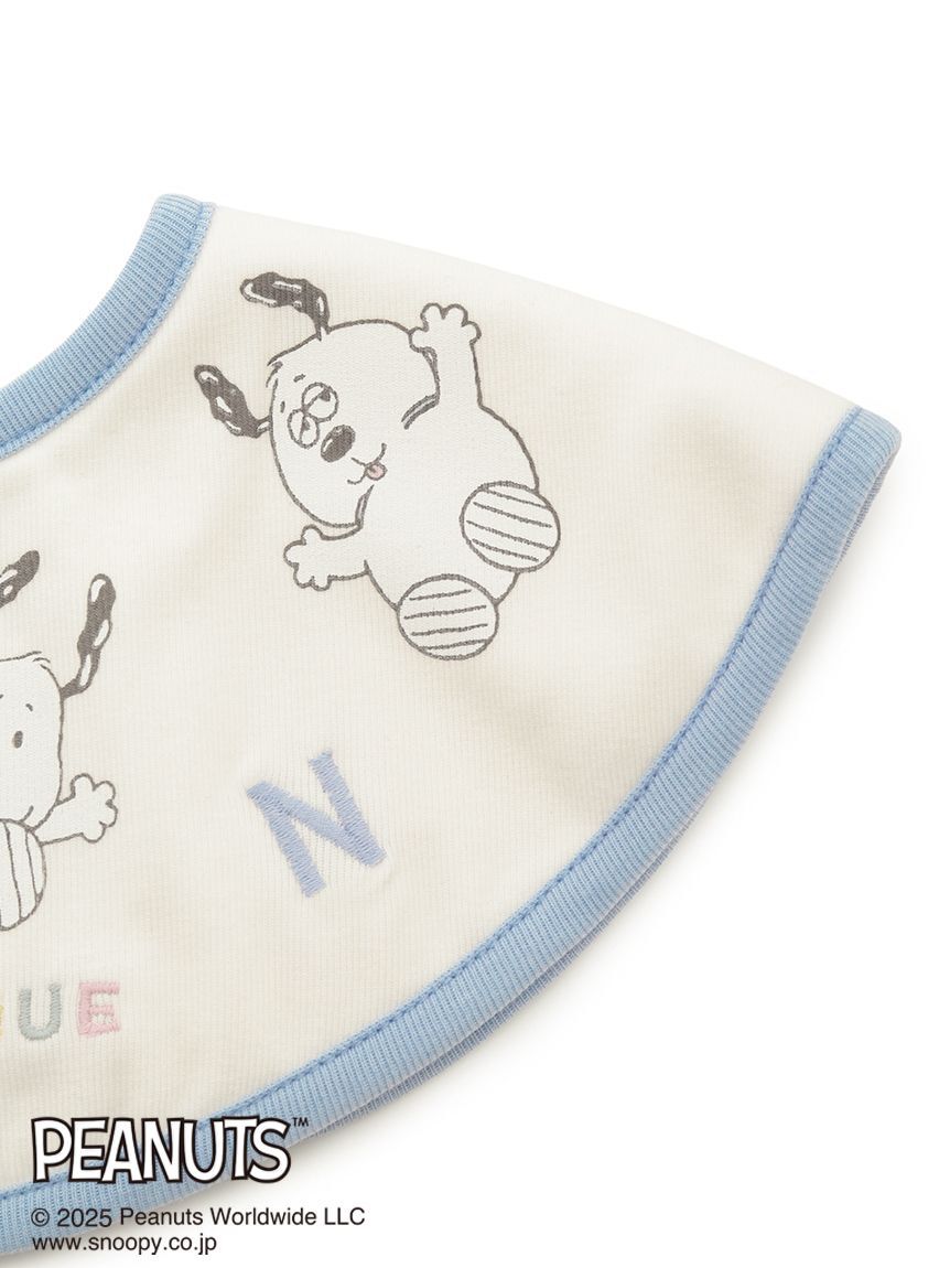 GELATO PIQUE KIDS & BABY「【PEANUTS PUPPIES】【BABY】ロゴスタイ」|スタイ|