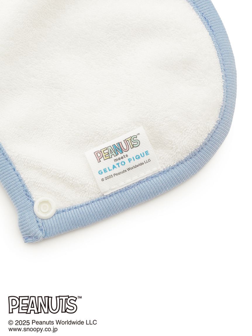 GELATO PIQUE KIDS & BABY「【PEANUTS PUPPIES】【BABY】ロゴスタイ」|スタイ|