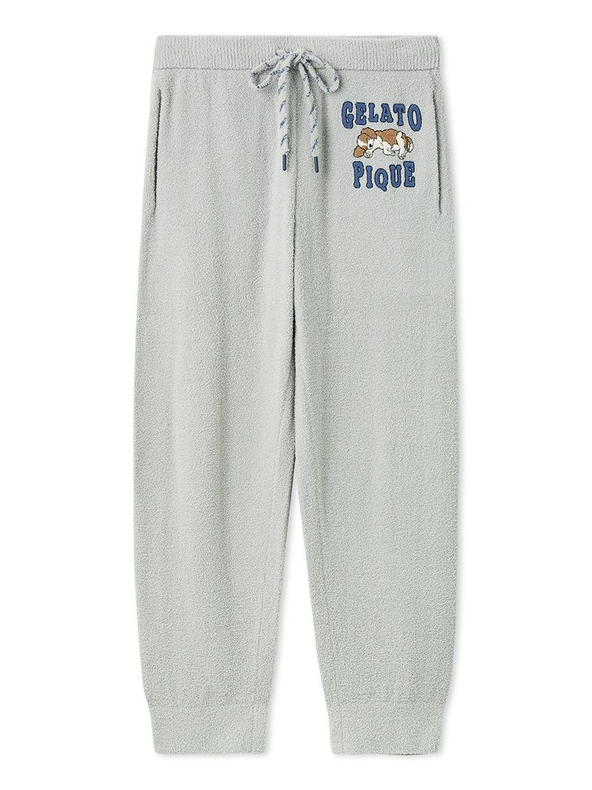 GELATO PIQUE HOMME「【HOMME】エアリーモコスリーピングドッグロングパンツ」|ルームウェア|LGRY