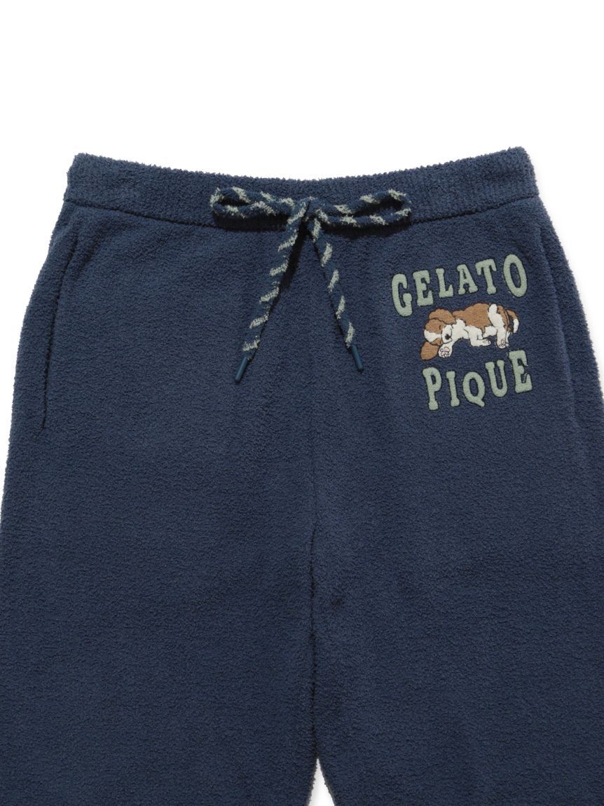 GELATO PIQUE HOMME「【HOMME】エアリーモコスリーピングドッグロングパンツ」|ルームウェア|