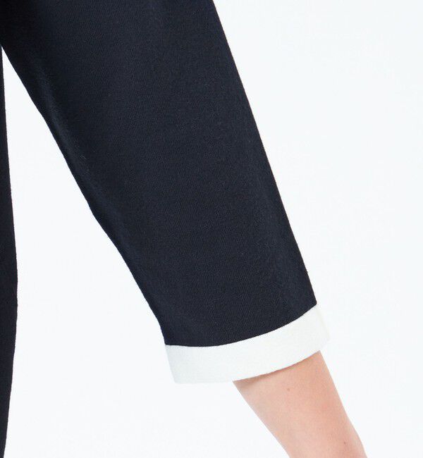 MACKINTOSH PHILOSOPHY「Cleric Collar Knit ワイドフィット(七分袖)」|ニット・セーター|