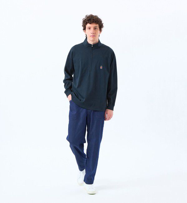 MACKINTOSH PHILOSOPHY「バッキンガムベア コンパクトスムース ハーフジッププルオーバー」|Tシャツ・カットソー|