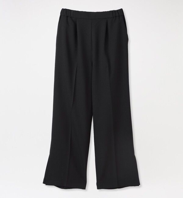  「ソフトツイルパンツ」|その他|ブラック