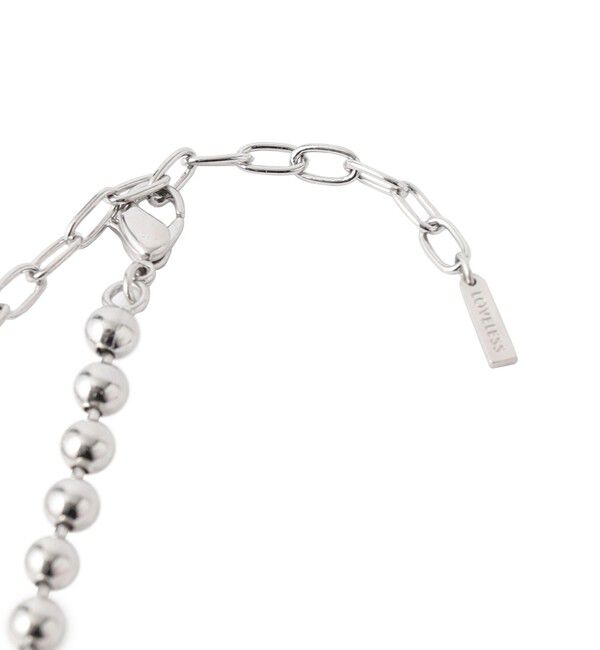  「【UNISEX】ﾎﾞｰﾙﾁｪｰﾝ3WAYﾈｯｸﾚｽ」|ネックレス|