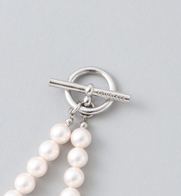  「ロングイミテーションパールネックレス」|ネックレス|