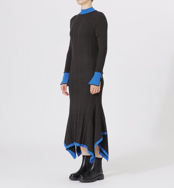  「レイヤードライクニットワンピース」|ワンピース|