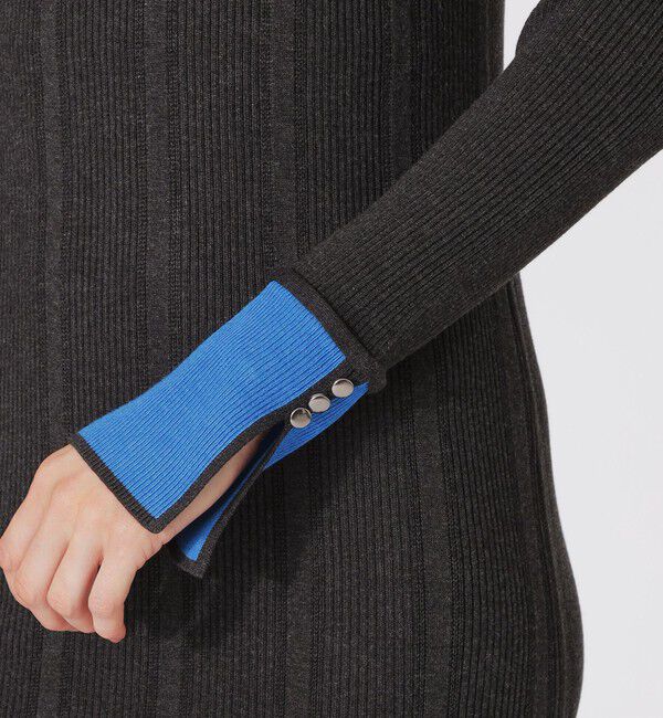  「レイヤードライクニットワンピース」|ワンピース|