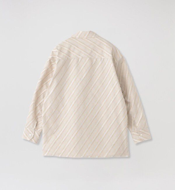  「ダイアゴナルカットジャガードオーバーシャツ」|シャツ・ブラウス|