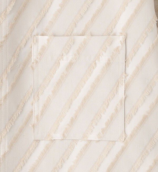  「ダイアゴナルカットジャガードオーバーシャツ」|シャツ・ブラウス|