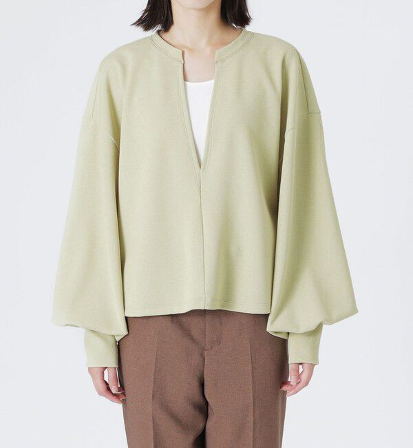  「ディープVネックプルオーバー」|Tシャツ・カットソー|