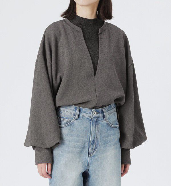  「ディープVネックプルオーバー」|Tシャツ・カットソー|