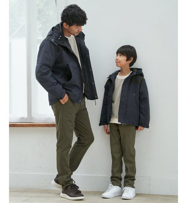 ikka kids「【親子コーデ】中綿防風マウンテンパーカー（110~160cm）」|その他|