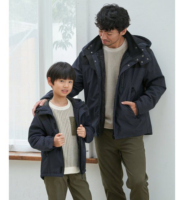 ikka kids「【親子コーデ】中綿防風マウンテンパーカー（110~160cm）」|その他|