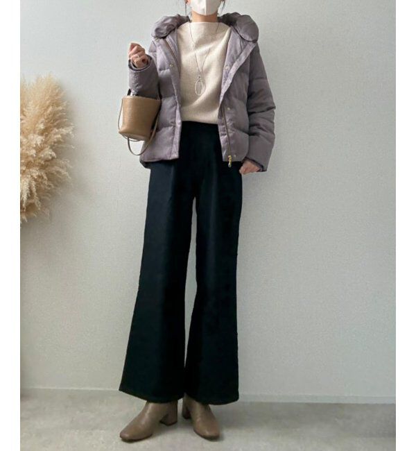 ikka「あたたかボンディングワイドパンツ」|その他|