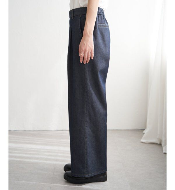 ikka「あたたかボンディングワイドパンツ」|その他|