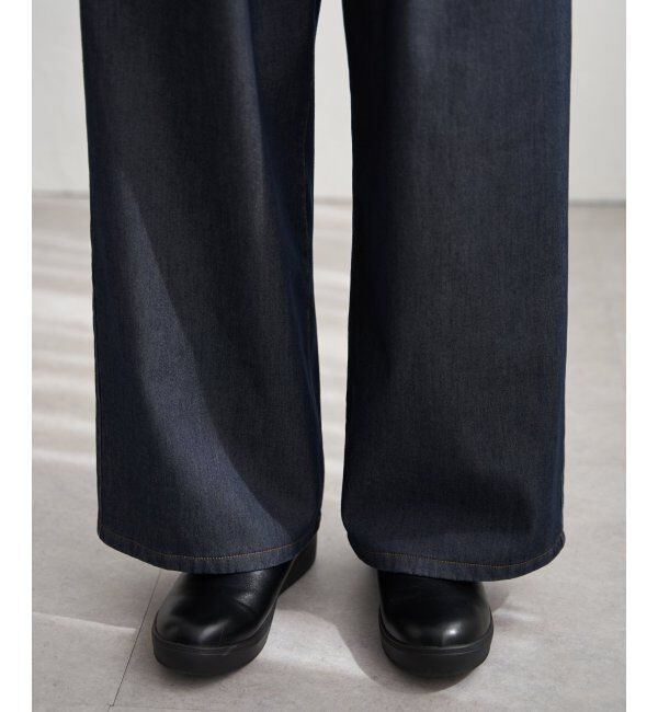 ikka「あたたかボンディングワイドパンツ」|その他|