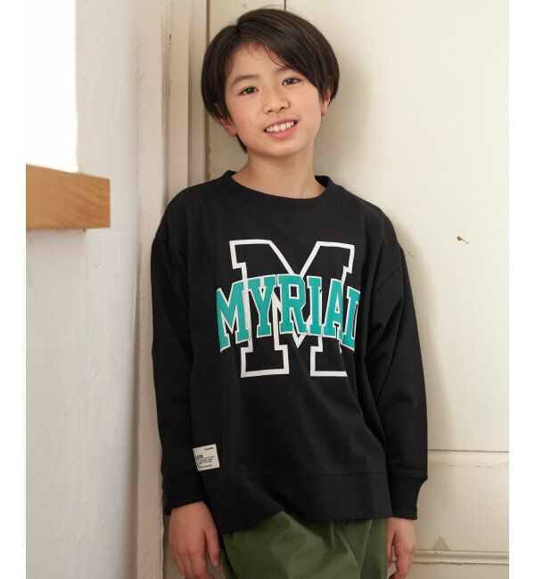 ikka kids「アツテンジクハッポウロゴＴトレ」|Tシャツ・カットソー|