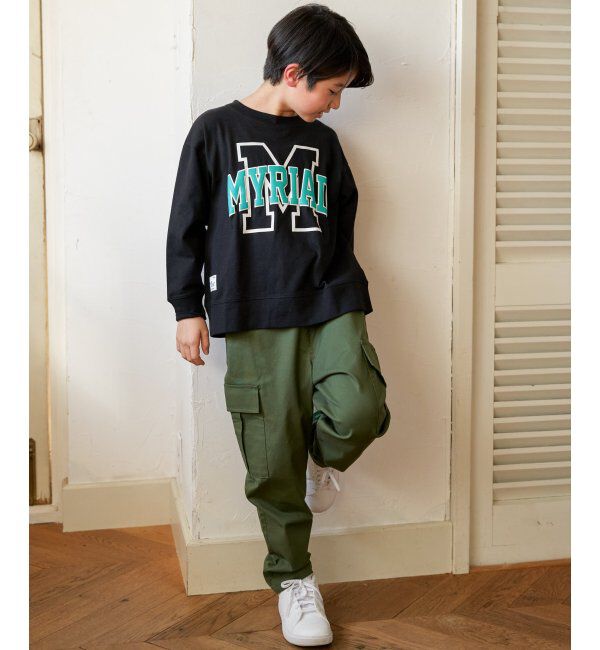 ikka kids「アツテンジクハッポウロゴＴトレ」|Tシャツ・カットソー|