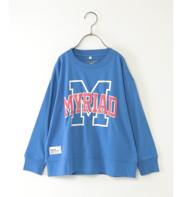 ikka kids「アツテンジクハッポウロゴＴトレ」|Tシャツ・カットソー|ブルー