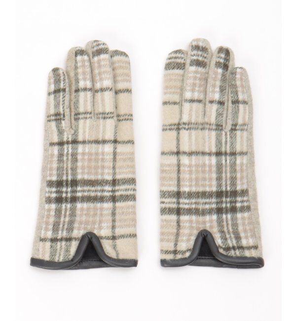 Lbc with Life「チェックパターングローブ」|手袋|