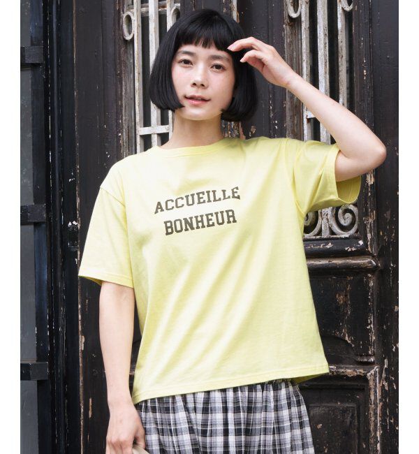 Lbc with Life「プリントロゴTシャツ」|Tシャツ・カットソー|