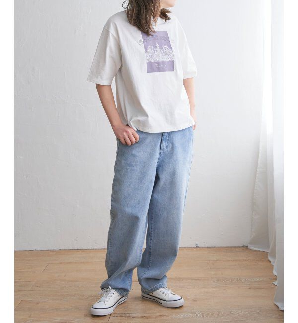 Lbc with Life「スーベニアプリントビッグTシャツ」|Tシャツ・カットソー|