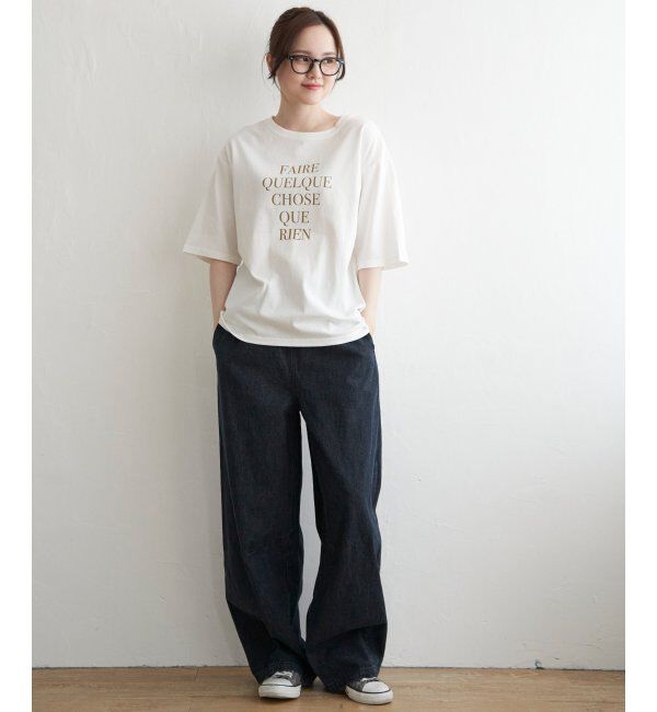 Lbc with Life「プリントロゴビッグTシャツ」|Tシャツ・カットソー|