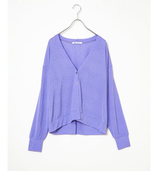 Lbc with Life「接触冷感シアーカーディガン」|カーディガン|
