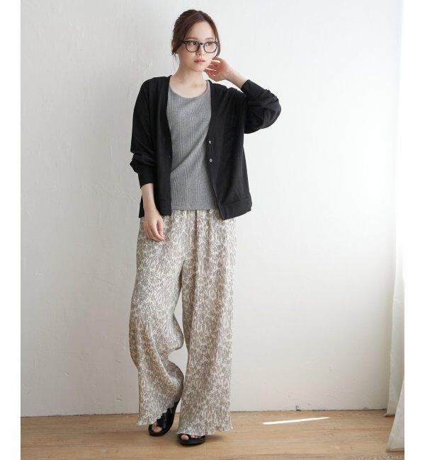 Lbc with Life「接触冷感シアーカーディガン」|カーディガン|