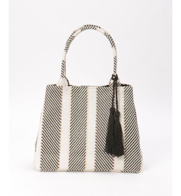 Lbc with Life「タッセル付きカラーモザイクトートバッグ」|その他|