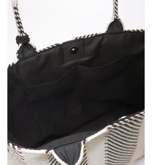 Lbc with Life「タッセル付きカラーモザイクトートバッグ」|その他|