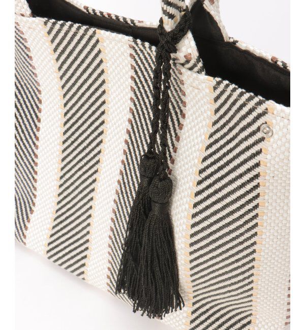 Lbc with Life「タッセル付きカラーモザイクトートバッグ」|その他|