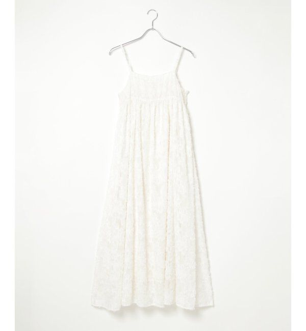 VENCE share style「フリンジジャガードキャミワンピース」|ワンピース|