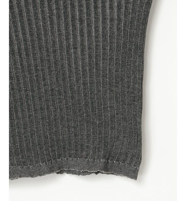 VENCE share style「リブ切り替え長袖トップス」|タンクトップ|