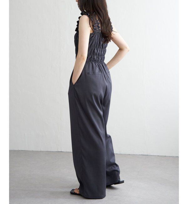 VENCE share style「ヘザーツイルシャーリングサロペット」|オールインワン|