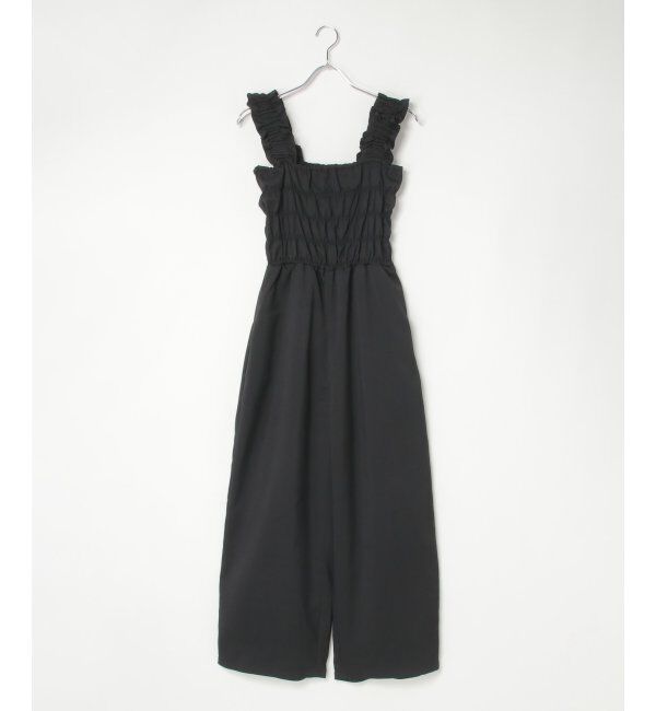 VENCE share style「ヘザーツイルシャーリングサロペット」|オールインワン|