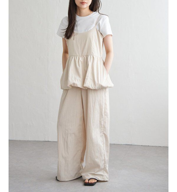 VENCE share style「バルーンキャミサロペット」|オールインワン|