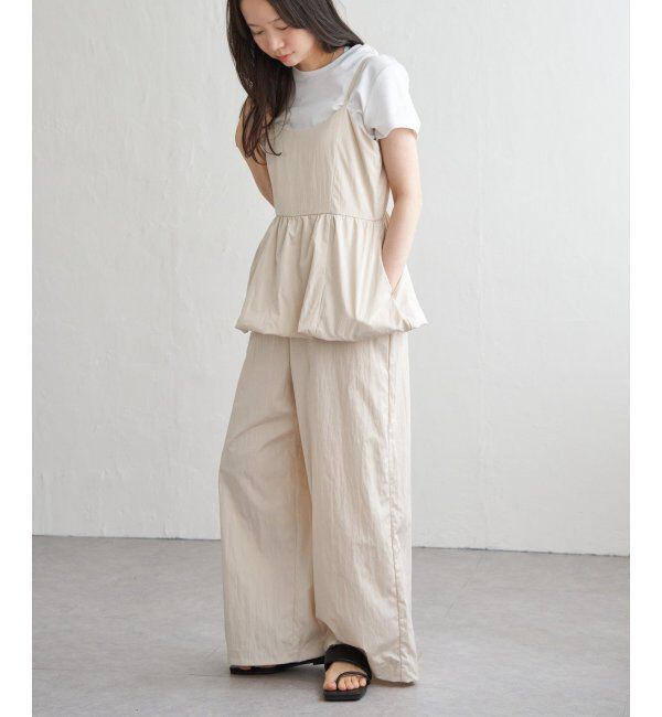 VENCE share style「バルーンキャミサロペット」|オールインワン|