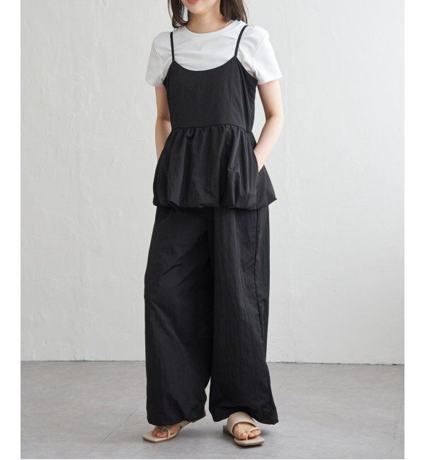 VENCE share style「バルーンキャミサロペット」|オールインワン|