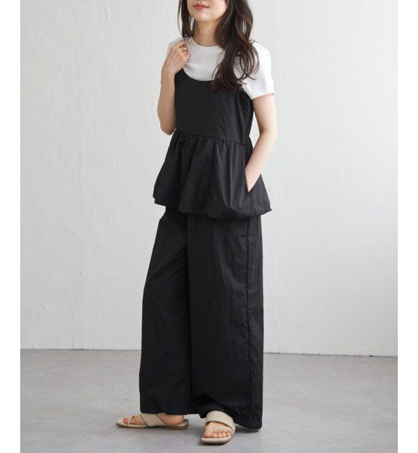 VENCE share style「バルーンキャミサロペット」|オールインワン|