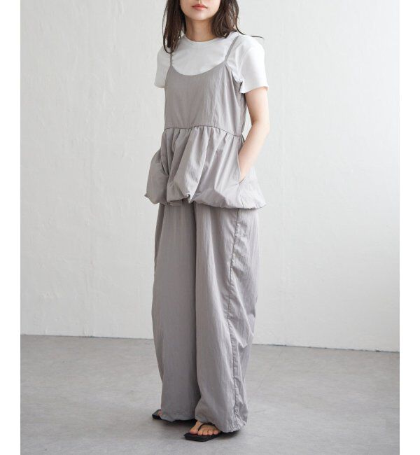 VENCE share style「バルーンキャミサロペット」|オールインワン|