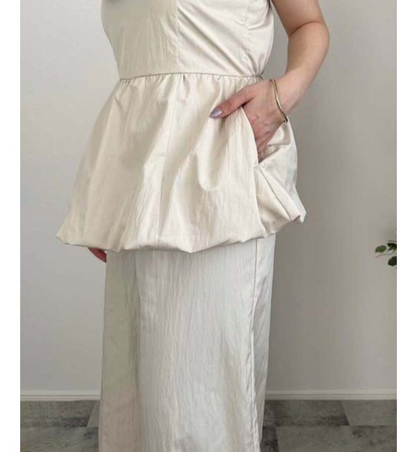 VENCE share style「バルーンキャミサロペット」|オールインワン|