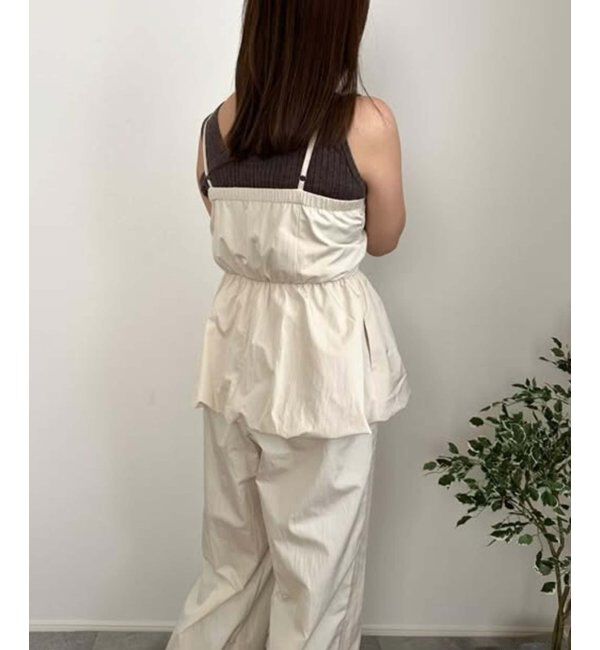VENCE share style「バルーンキャミサロペット」|オールインワン|