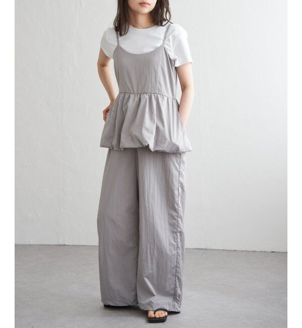 VENCE share style「バルーンキャミサロペット」|オールインワン|