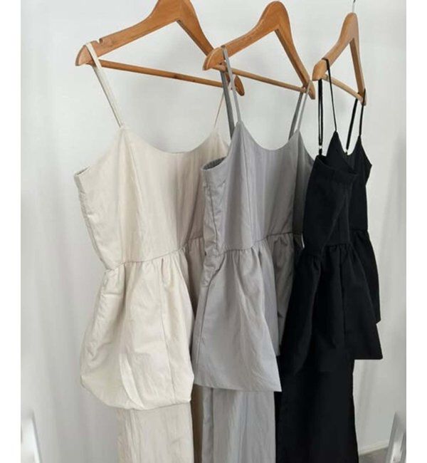 VENCE share style「バルーンキャミサロペット」|オールインワン|