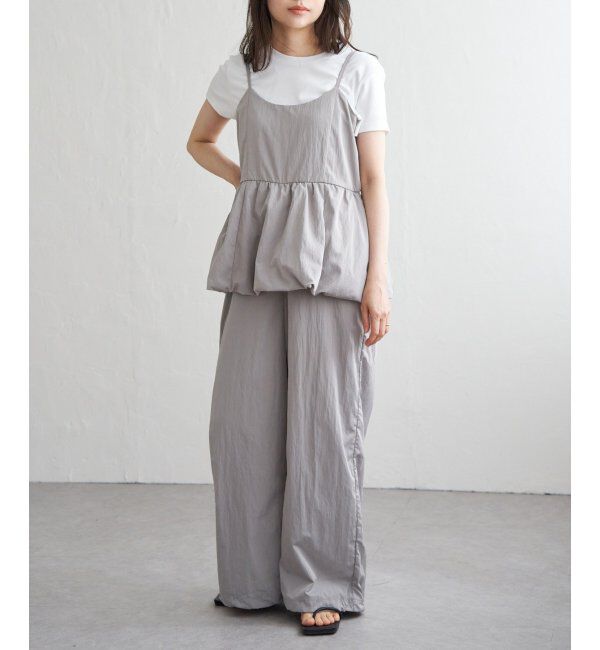 VENCE share style「バルーンキャミサロペット」|オールインワン|